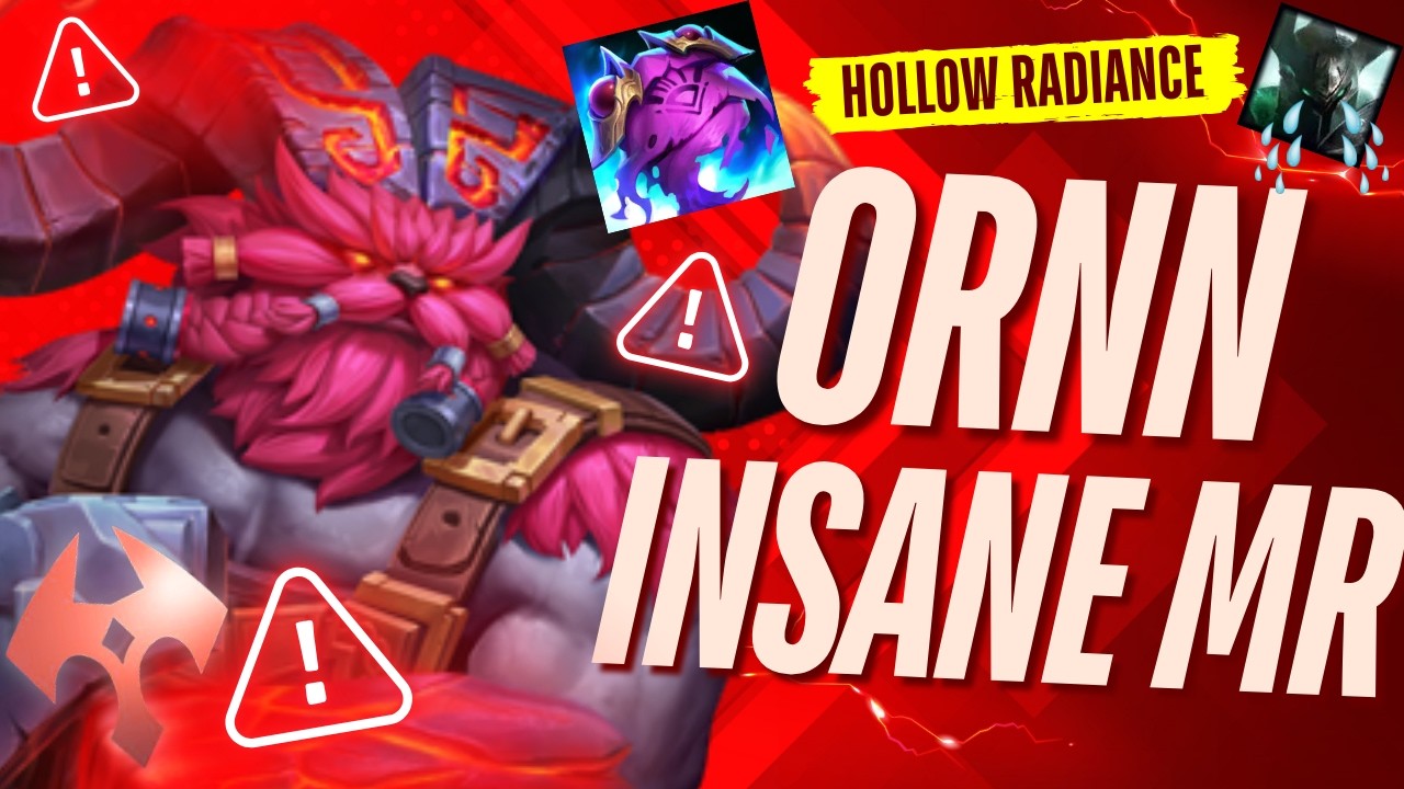 NEW Hollow Radiance 🔥 on Ornn | Ornn vs Mordekaiser | Baron Lane | Wild Rift Gameplay Patch 7.0a