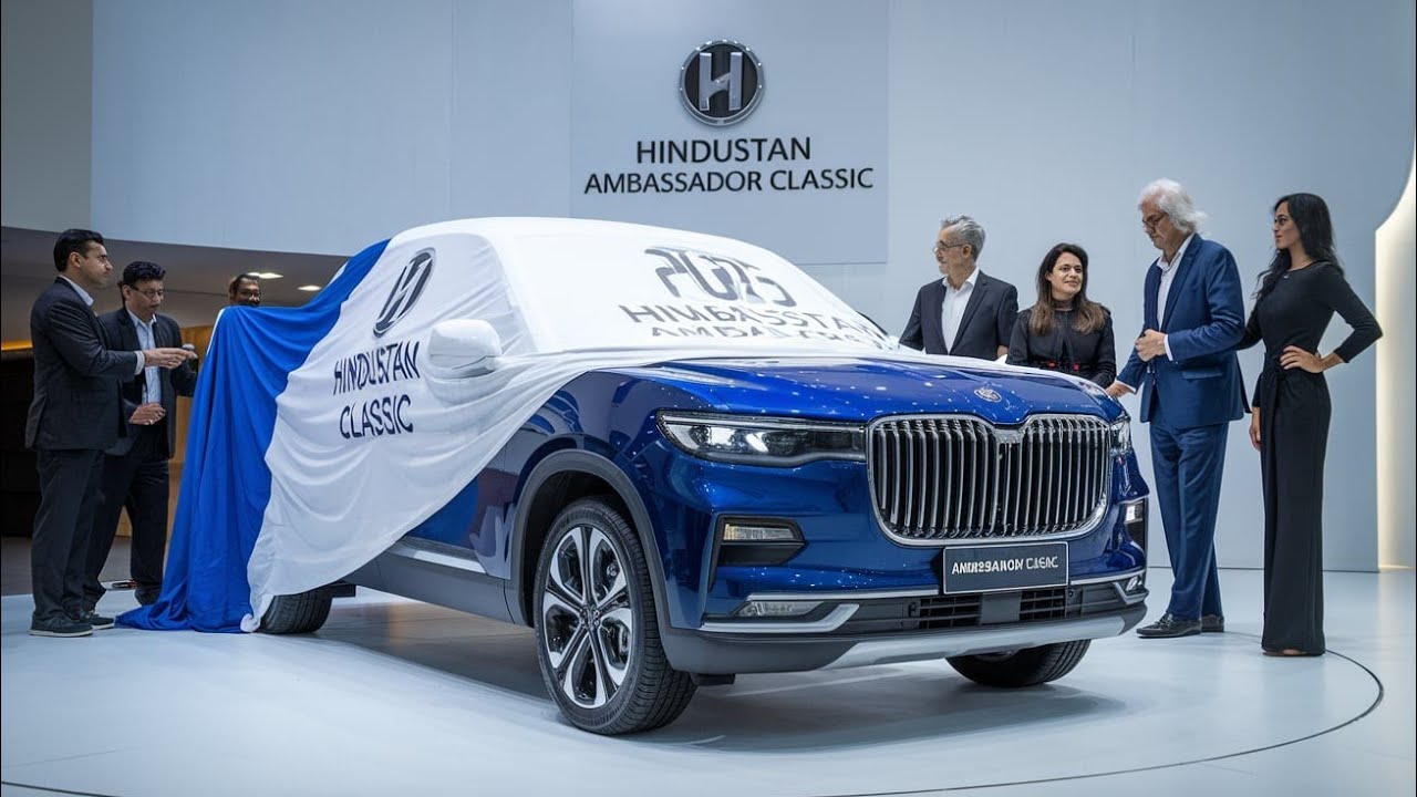 2025 Hindustan Ambassador Classic: Iconic Design Meets Modern Innovation!