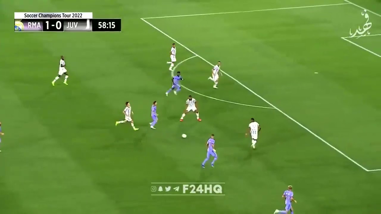 The best tiki taka from Modric casemiro and Toni kroos