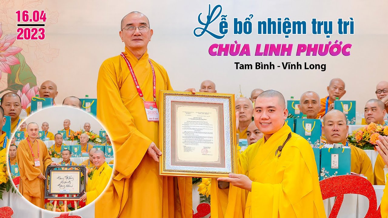 Lễ Bổ Nhiệm Trụ Trì và Cúng Dường NGŨ BÁCH TĂNG - chùa Linh Phước (Tam Bình, Vĩnh Long)