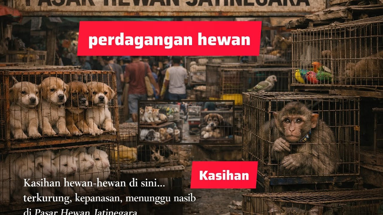 PASAR HEWAN JATINEGARA ‼️PERDAGANGAN HEWAN PELIHARAAN