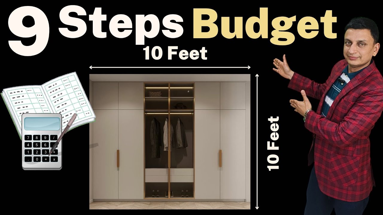 Wardrobe price 2025 | Calculate Wardrobe Making Cost in 8 Minutes I