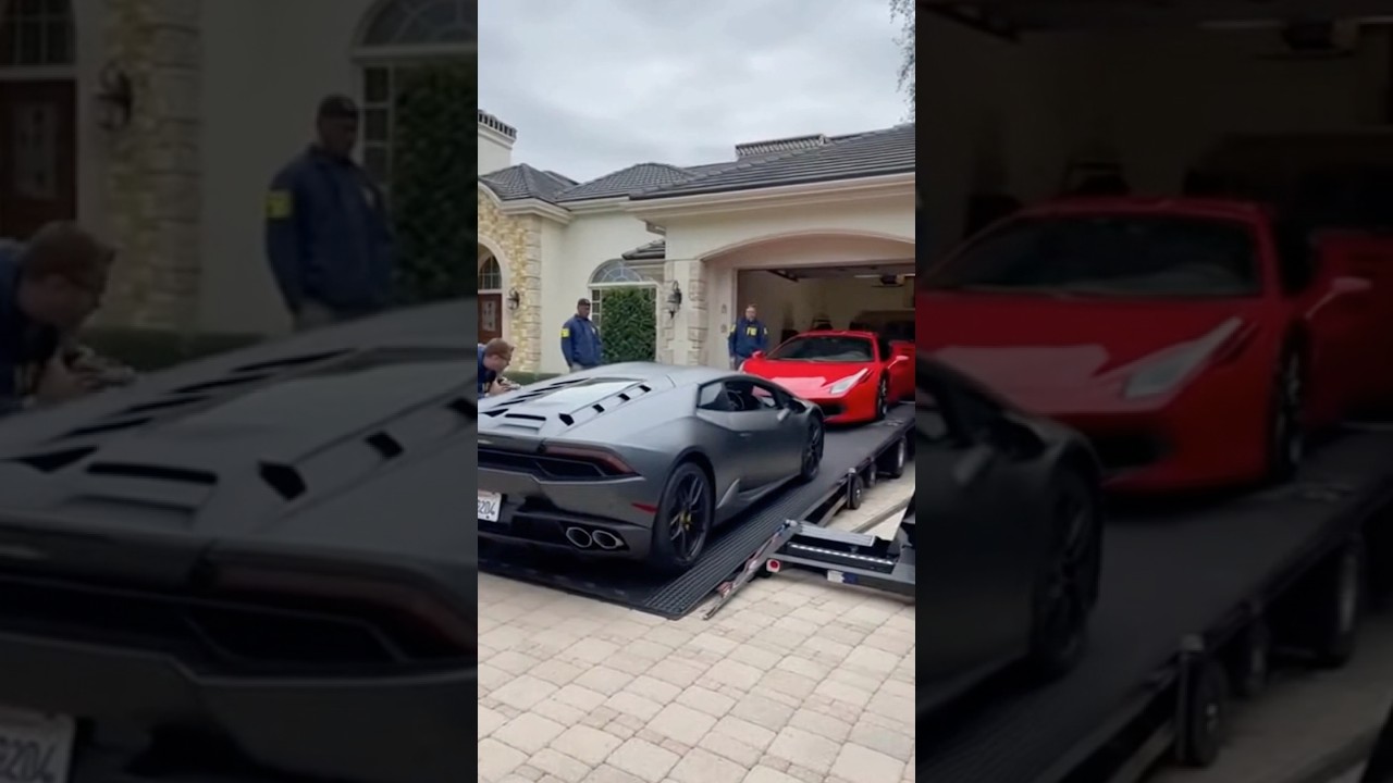 FBI Seize Multiple HIGH END cars
