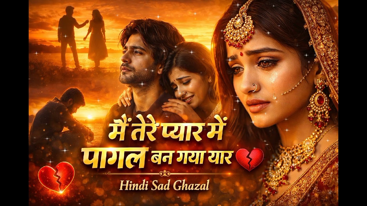 मैं तेरे प्यार में पागल बन गया यार 💔 | दर्द भरी ग़ज़ल | Bewafa Love Sad Ghazal 2026 | Mohan Raja