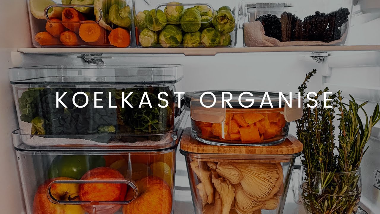 Koelkast Organise | Nieuwe bakjes voor groente en fruit