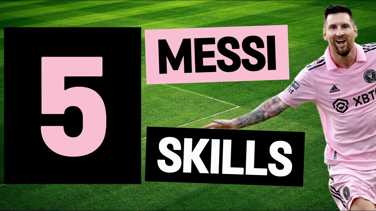 5 Messi Dribbling Skills Tutorial - Learn Step-by-Step