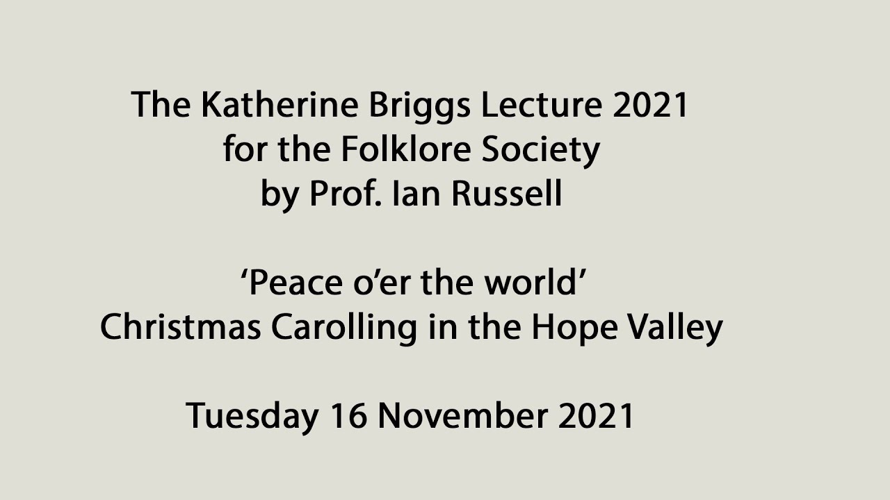 The Katherine Briggs Lecture 2021