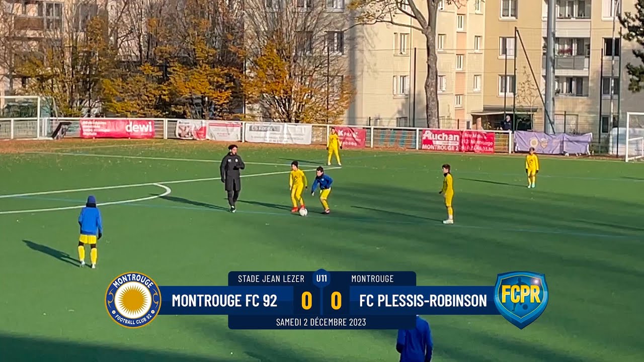 Montrouge FC 92 | FC Plessis-Robinson - Critérium départemental U11