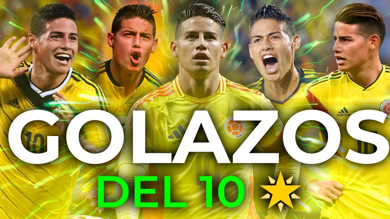 James Rodr&iacute;guez's best goals with the Colombian national team