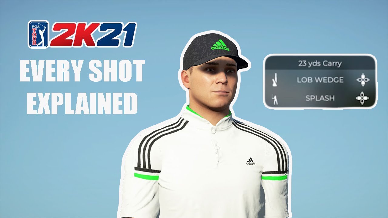 PGA Tour 2k21 - Every Shot Type Explained AND When to Use Each