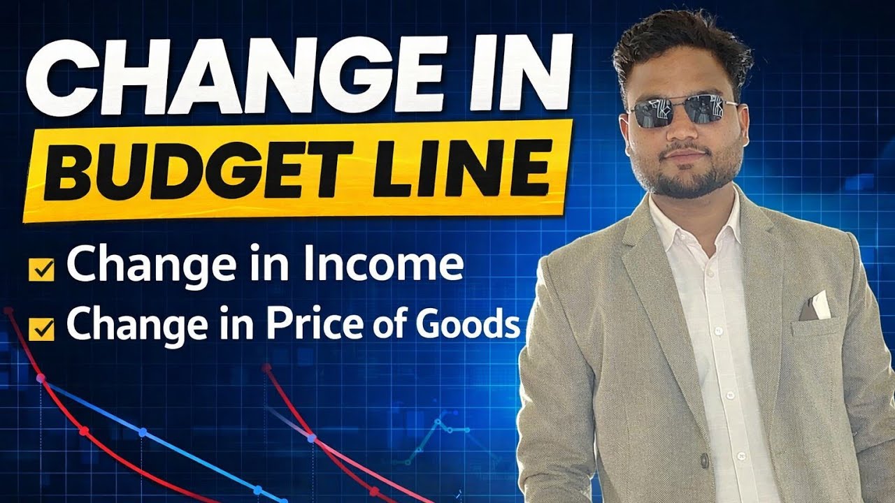  Change in Budget Line | Change in Income & Price | One Shot Revision | Class 12 Economics