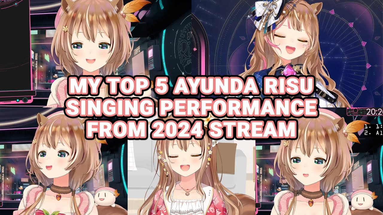 My Top 5 Ayunda Risu Singing Performance from 2024 Stream | Ayunda Risu | Hololive Indonesia