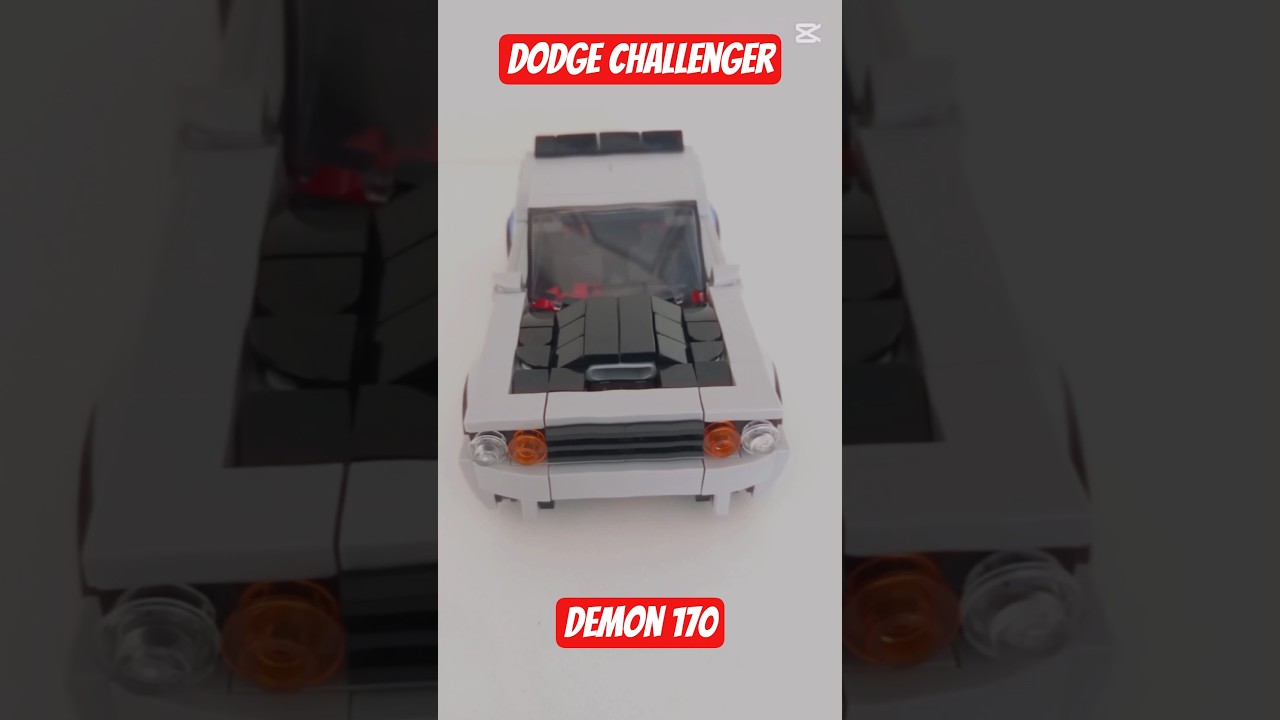 My Lego Dodge Challenger Demon 170 moc   