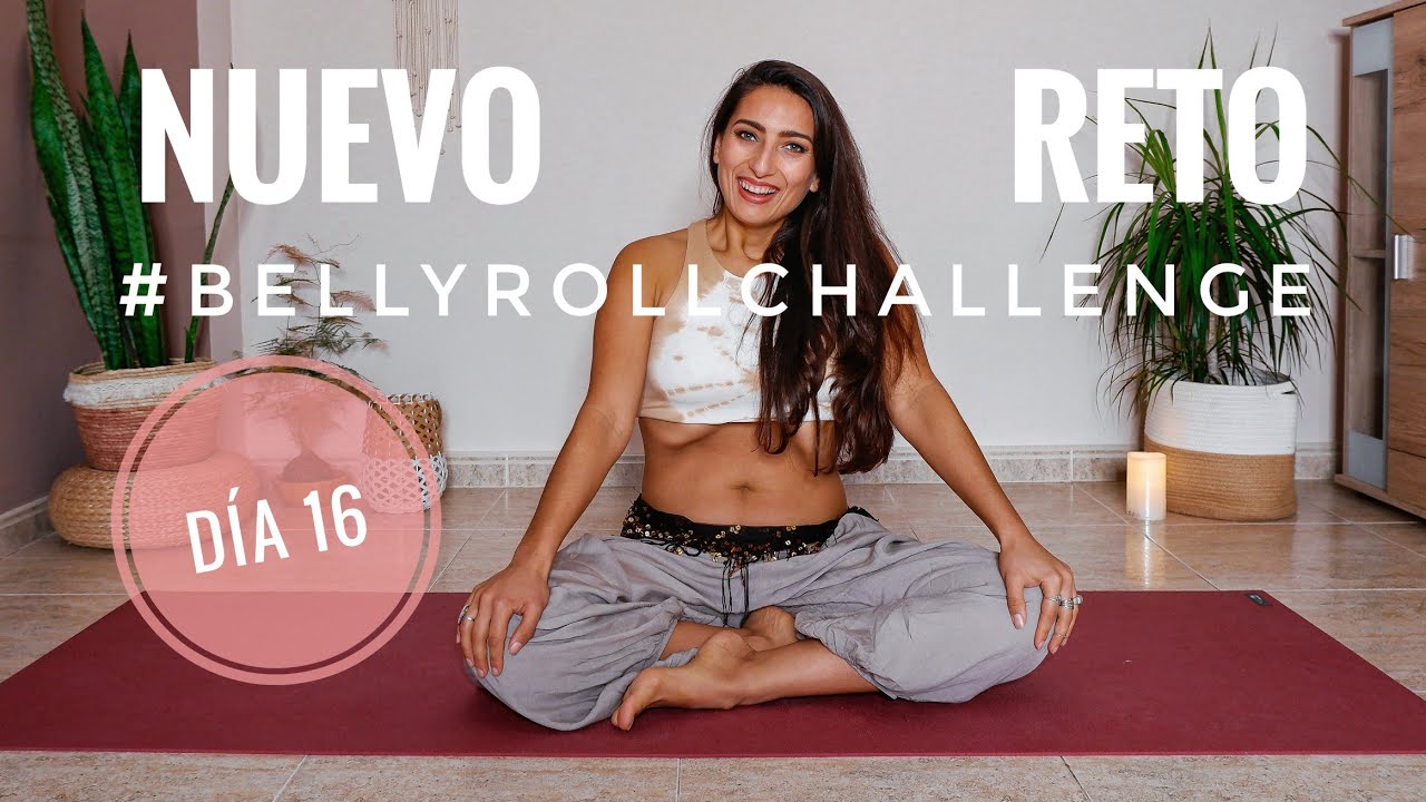 😜🧘🏽‍♀️BELLY ROLLS SENTADOS🧘🏽‍♀️😜|| #BELLYROLLCHALLENGE día 16