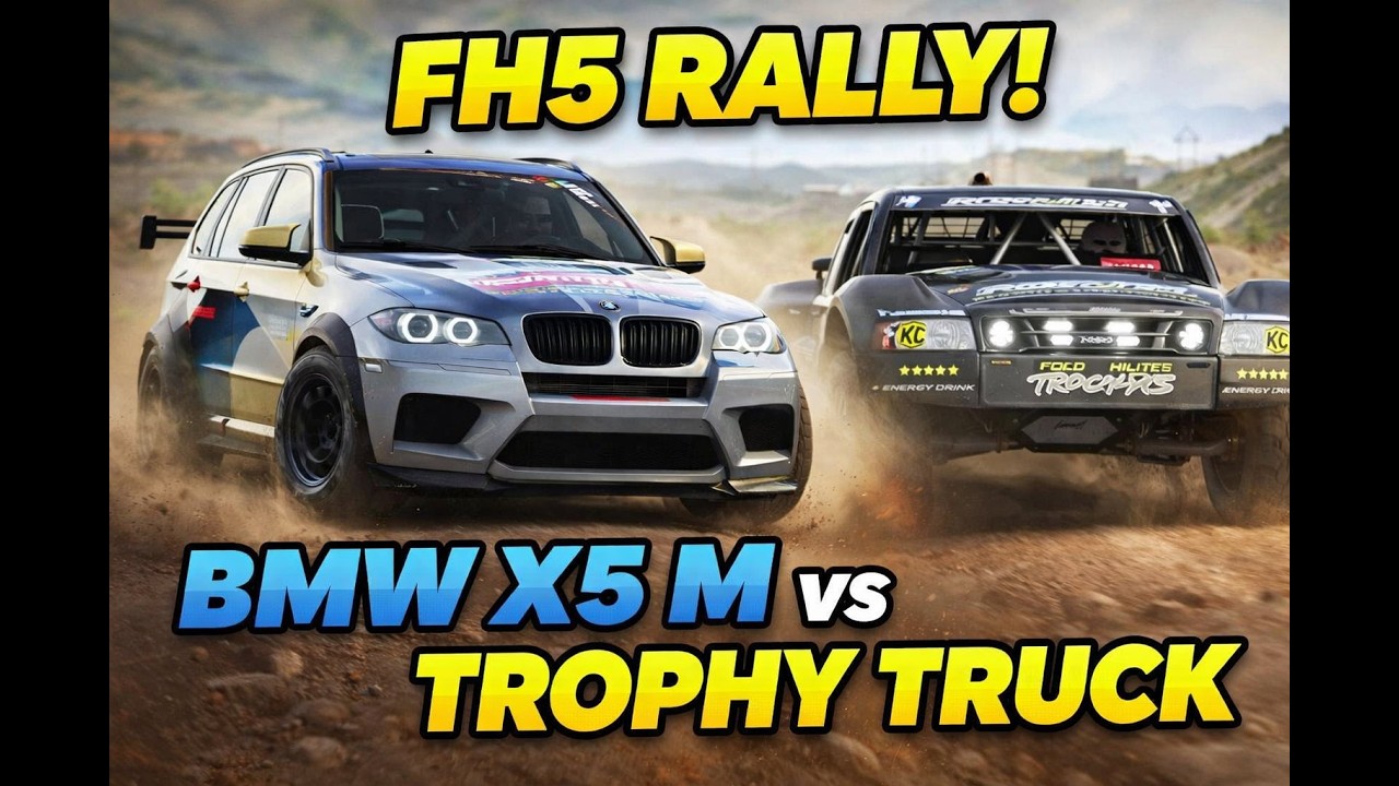 HORIZON RALLY|BMW X5 M (E70) 555HP &Ford F-150 Trophy Truck