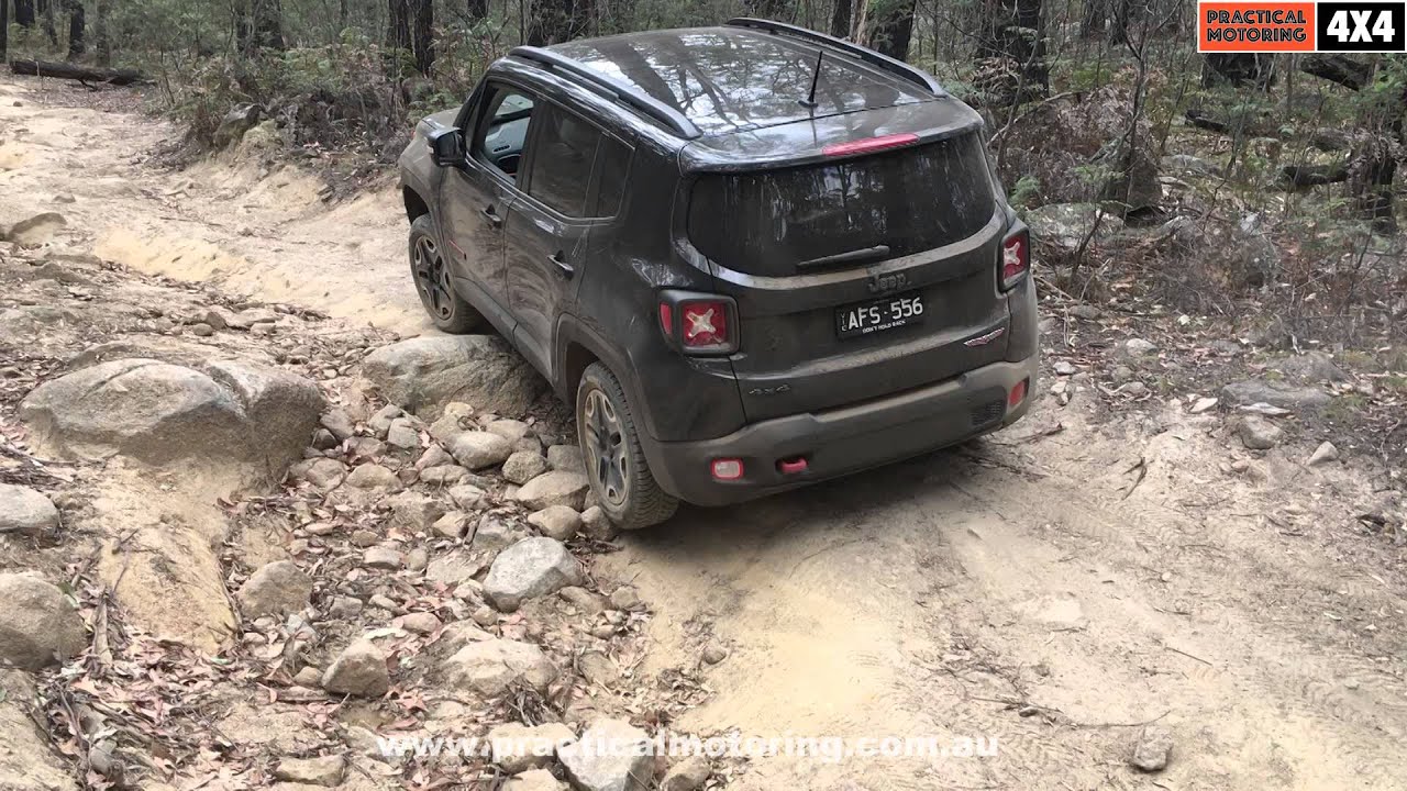 Jeep Renegade Trailhawk off-road test