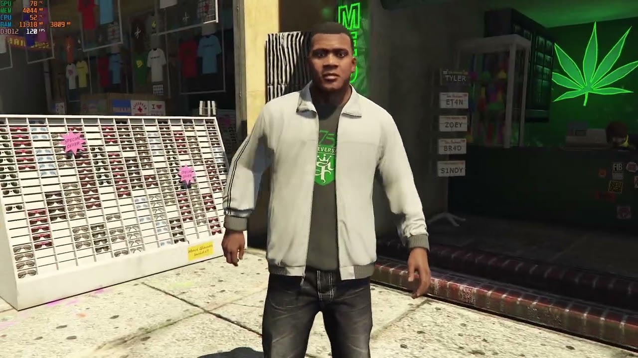 gta 5 fps chaking pc