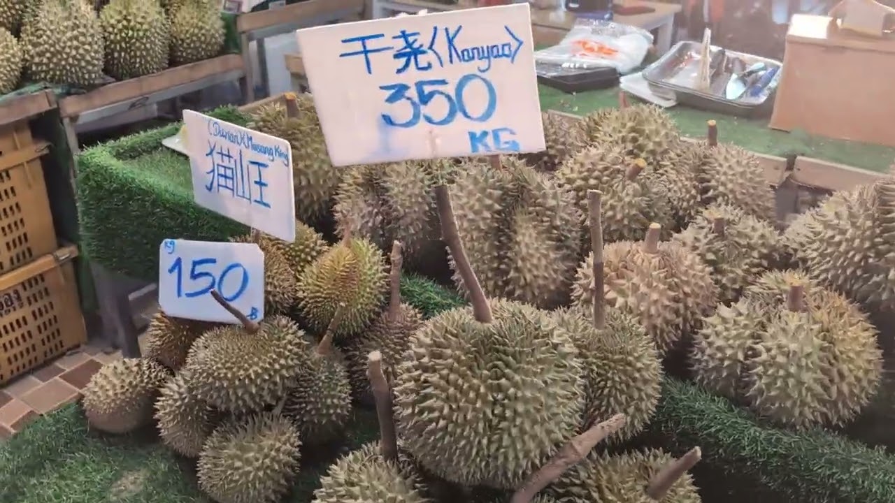 今日もパタヤの最強ローカル市場が楽しすぎる！🫶｜Pattaya Street Fruit Market｜ผลไม้พัทยา สด อร่อยมาก!