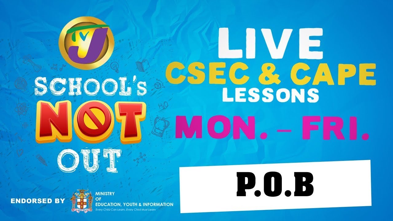 CSEC Principles Of Business Lesson: Topic Contracts - June 1 2020