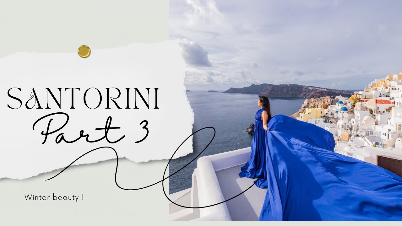 Santorini Part 3- Stunning Photo Shoot and last day here in Santorini !