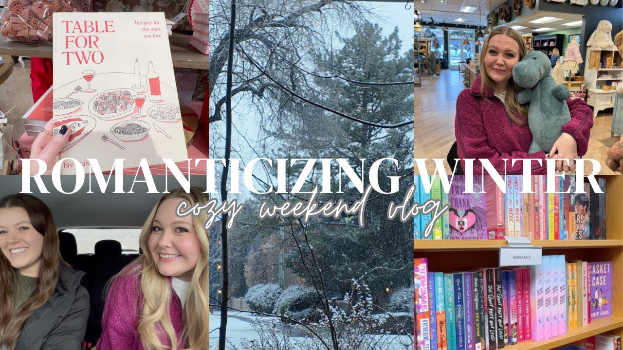 ROMANTICIZING WINTER ✨ a cozy weekend exploring Salt Lake
