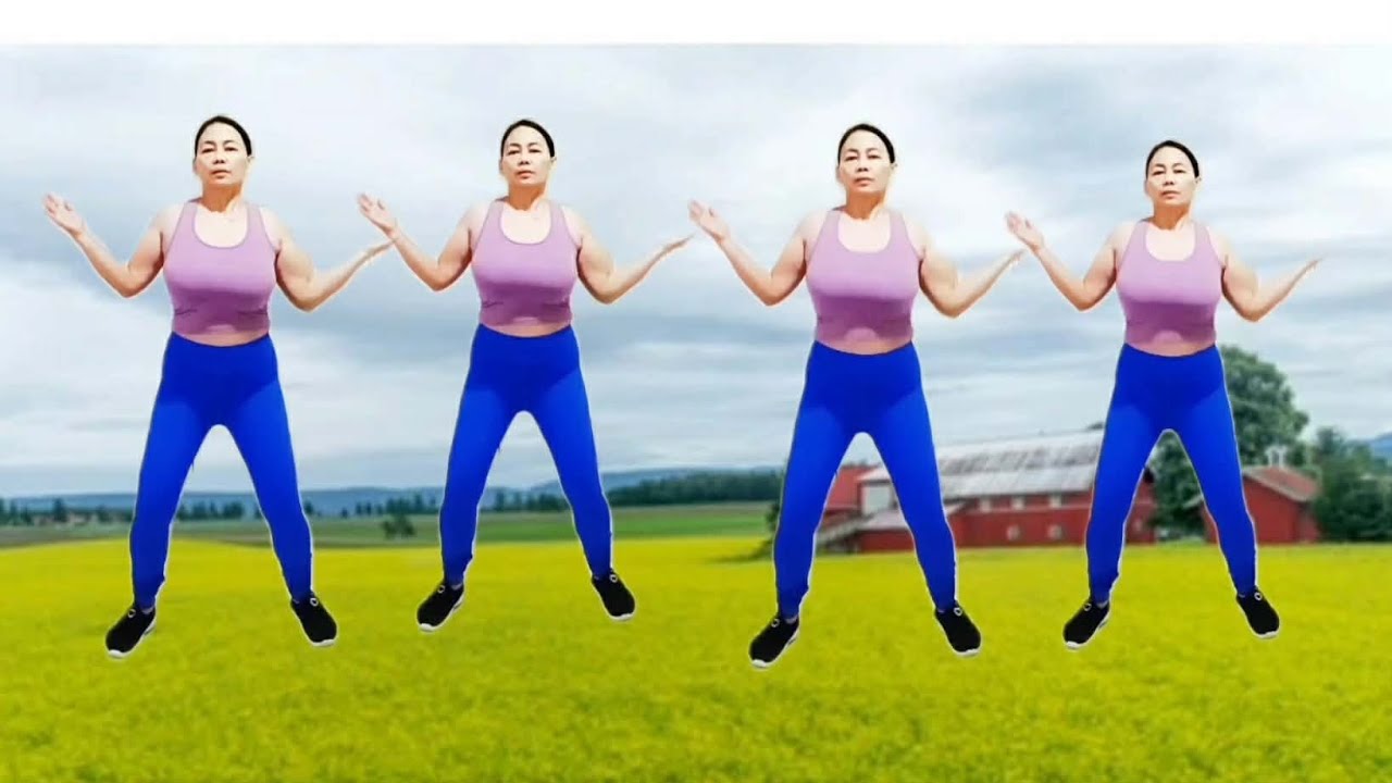Exercise to lose weight, reduce belly fat, fat burning/workout dance fit