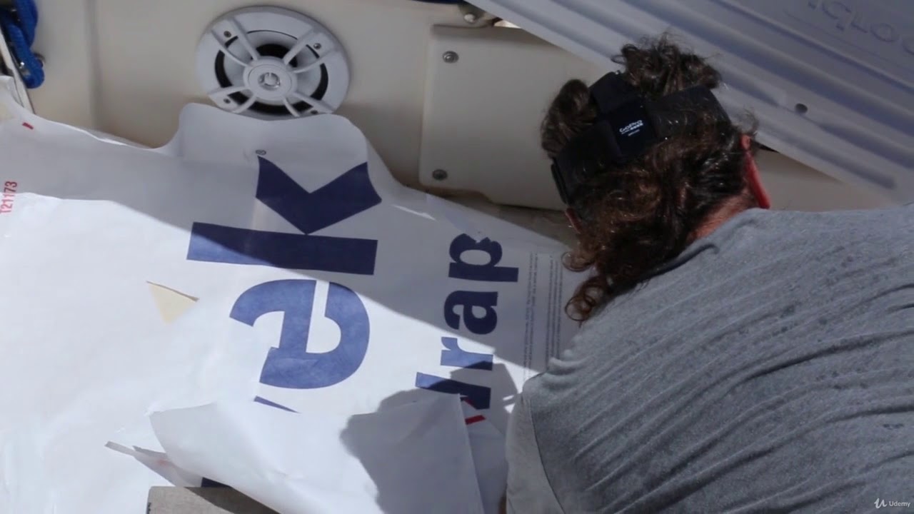 Install a Snap-on Boat Carpet : Step 1: Pattern Scribing