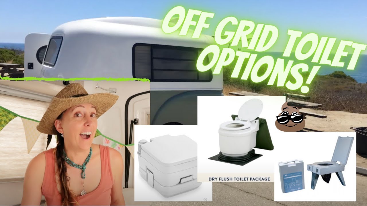 Toilet Options for Tiny Trailers and Off Grid Campers - Fern the Camper RV life