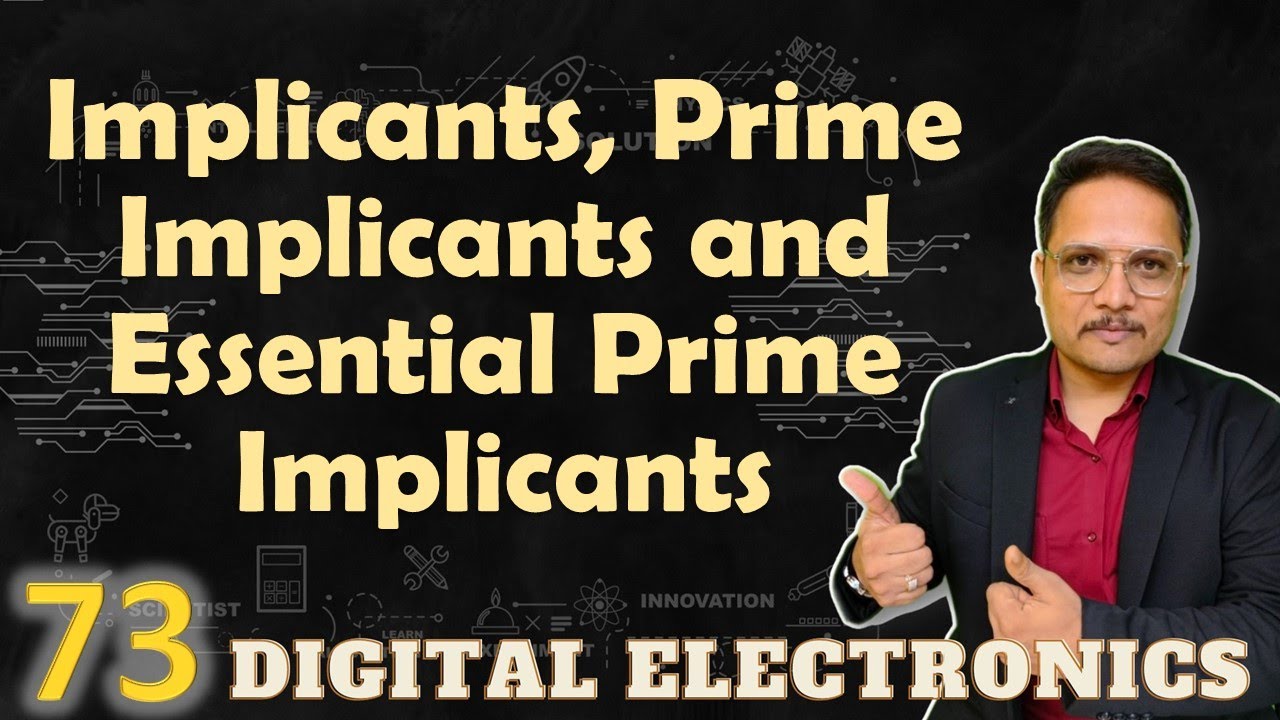 Implicants, Prime Implicants, and Essential Prime Implicants in Karnaugh Maps