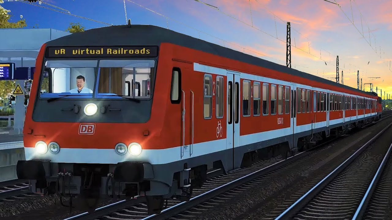 BR 110 Einheitslokomotive + Wittenberger Steuerwagen | München - Rosenheim | Train Simulator 2018
