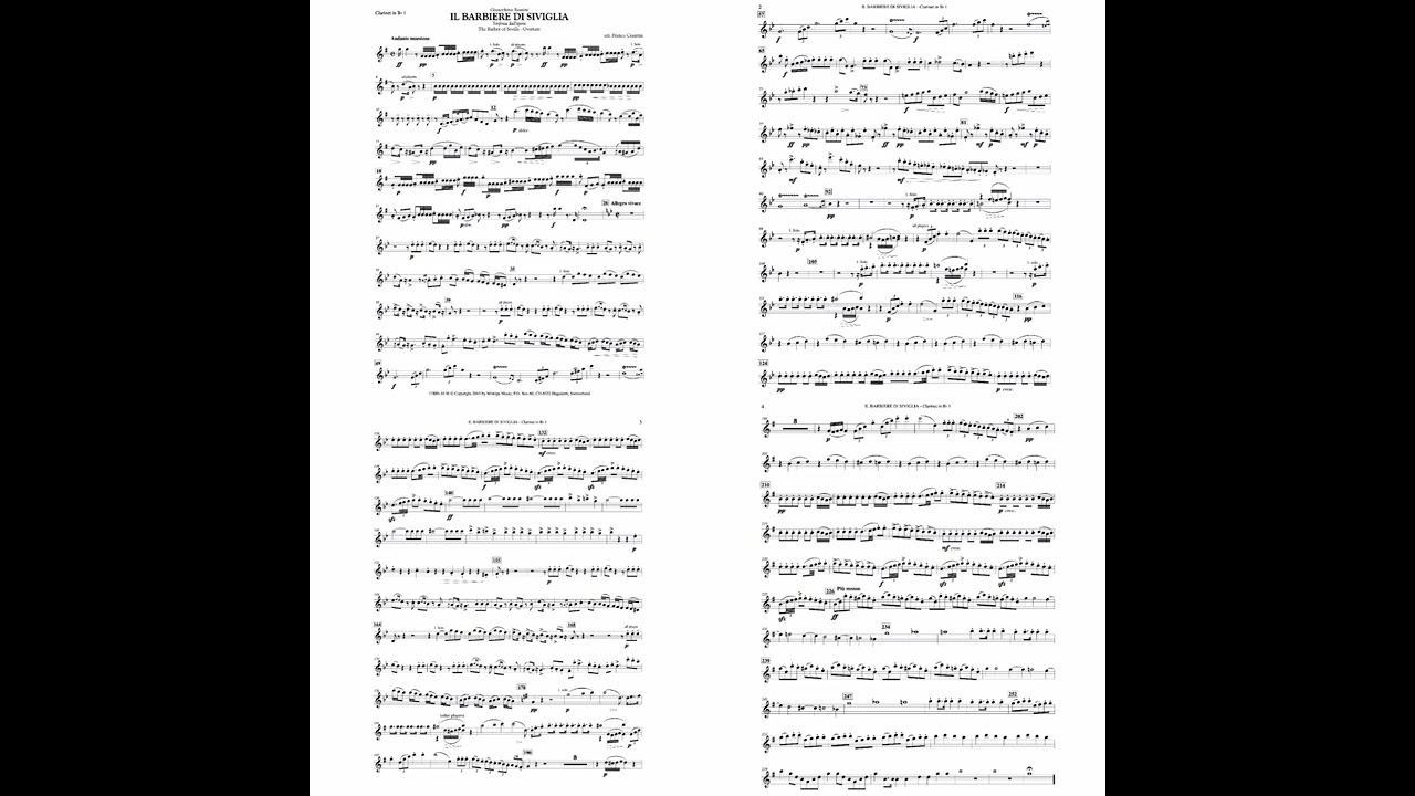 Il Barbiere di Siviglia (Ouverture) - G.Rossini (Arr.Franco Cesarini)