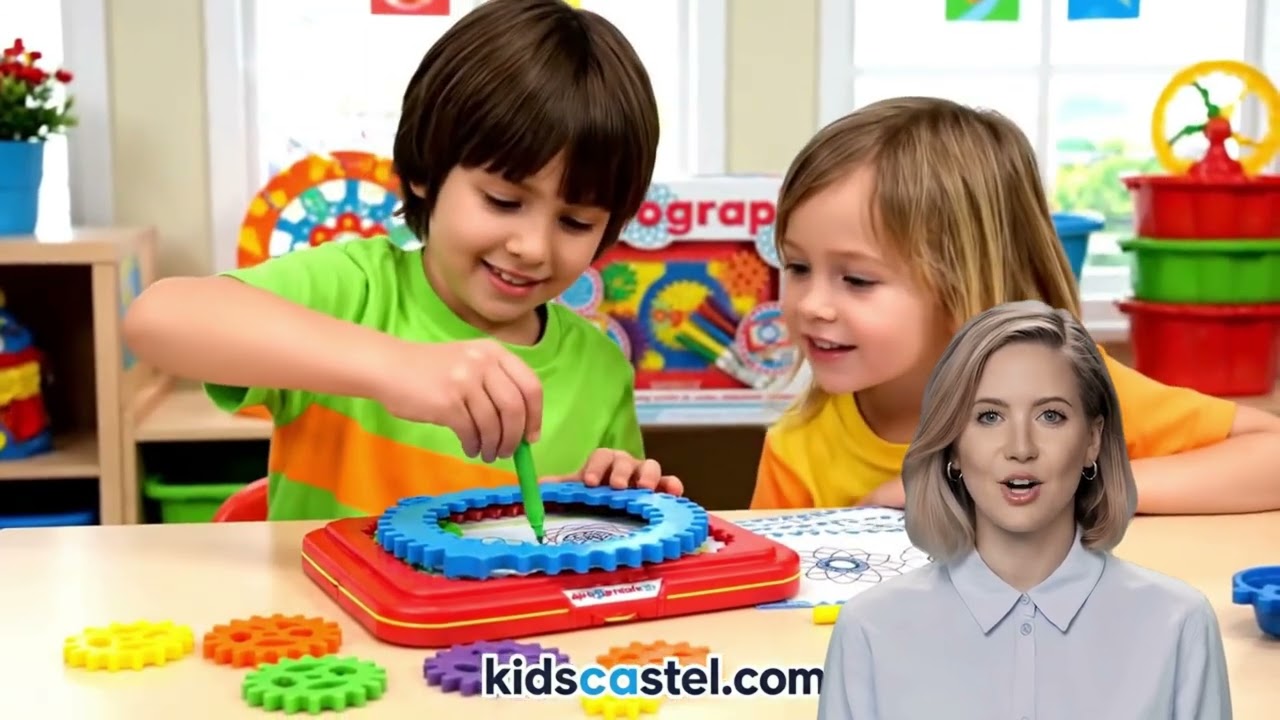 **Spirograph Jr. Review: Easy Spiral Art Fun for Kids Ages 3+!**