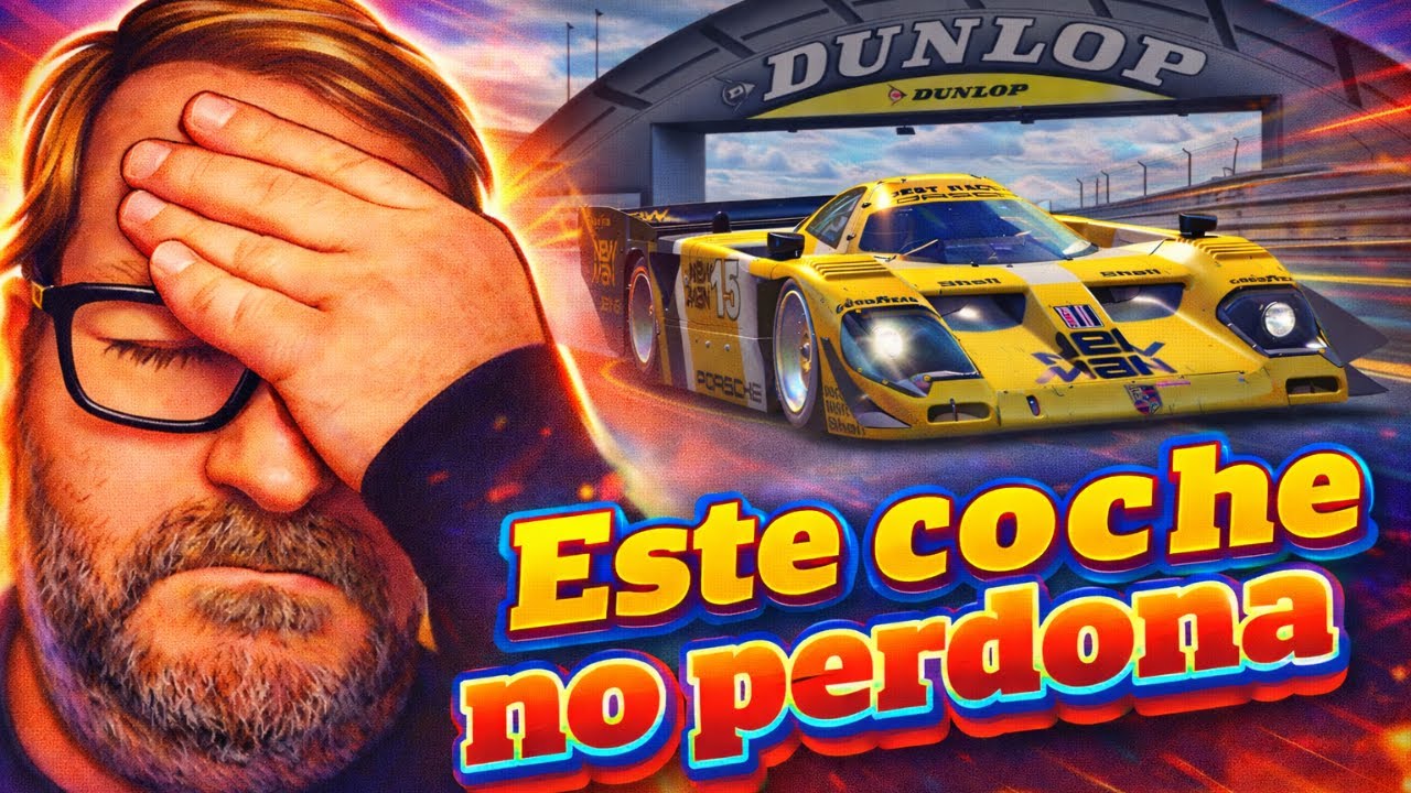 ME JUGUÉ EL TIPO CON EL NISSAN GTP '85 Y ME PUDO PERO LO LLEVÉ A META LE MANS - IRACING_IMSA_VINTAGE