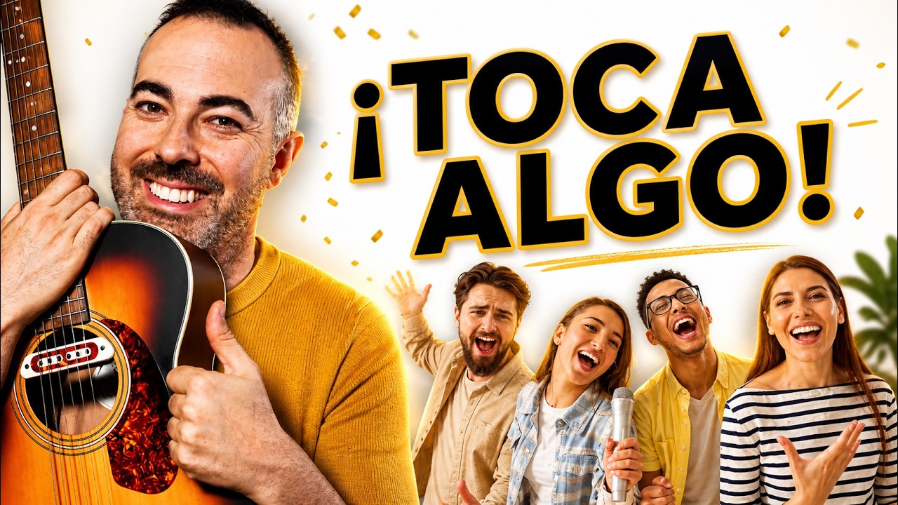 12 Canciones FÁCILES y FAMOSAS en ESPAÑOL | Cómo tocarlas en GUITARRA 🎸 (Acordes + Ritmo)