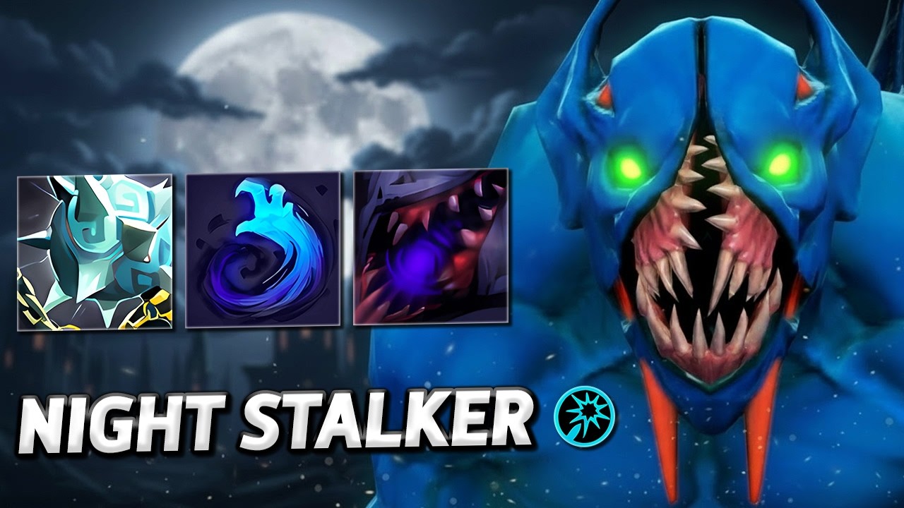 Бесконечный Сайленс + Радиус Заклинаний! NIGHT STALKER / World of Dota