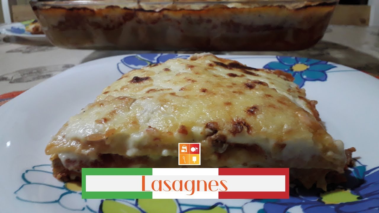 Lasagnes - طبق إيطالي يشهي ادخلوا شوفوا !