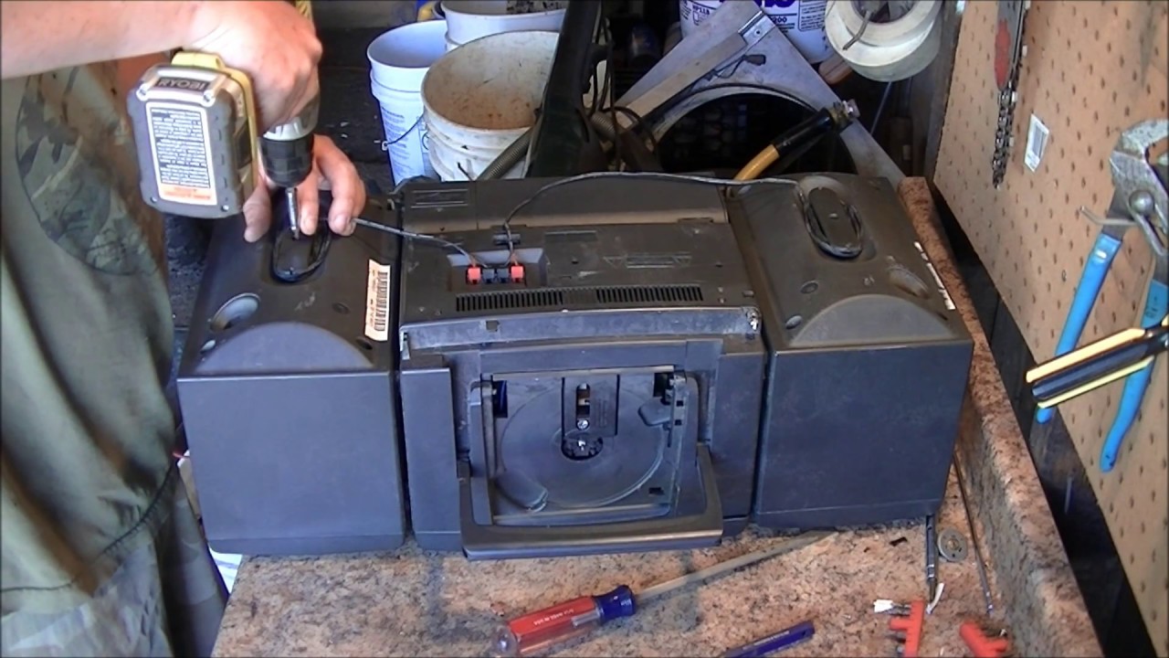 Make Money Scrapping a Stereo Boombox