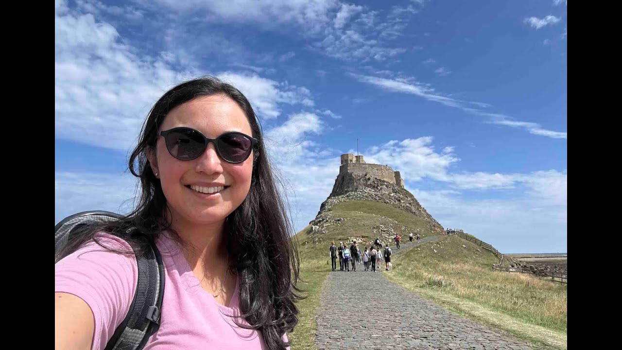 Exploring Lindisfarne, the tidal island!