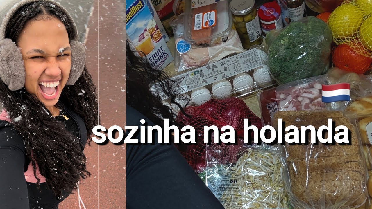 A vida de uma jovem que mora sozinha na Holanda | vlog