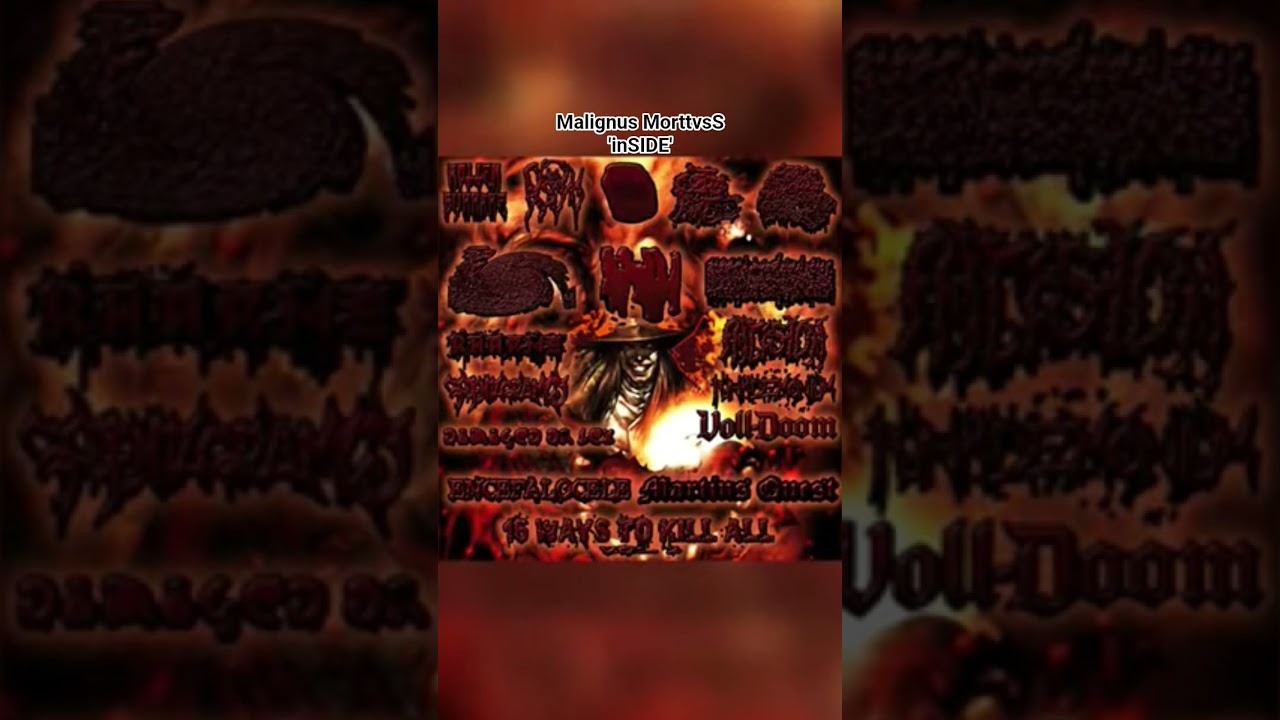 Malignus MorttvsS 'inSIDE' #extrememetal #gorenoise #pornogrind #goregrind #blackmetal #cybergrind