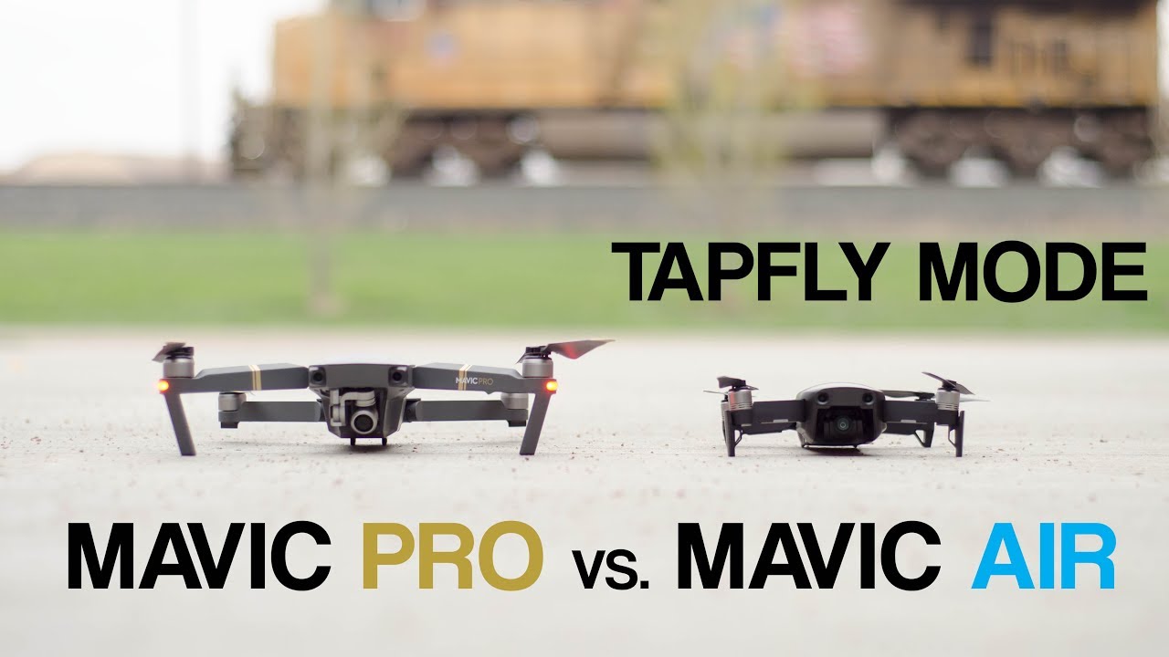 Mavic Pro Versus Mavic Air | TapFly Intelligent Flight Mode