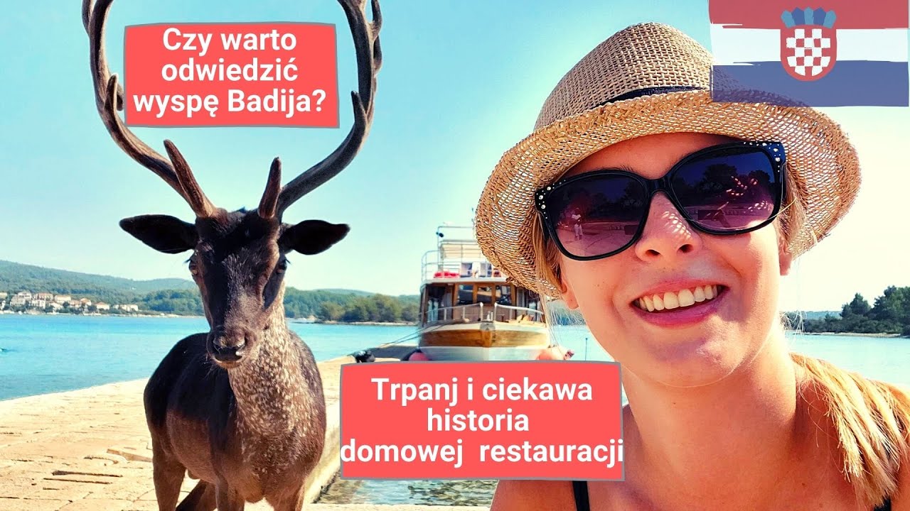 Wyspa Badija, Chorwacja. Ciekawostka w Orebić i domowa konoba Ribar w oczekiwaniu na prom