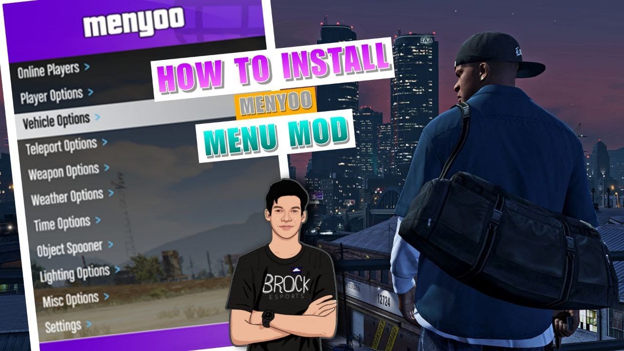 របៀបដំឡើង Mod (លុយ/ឡាន/ឈាម/...)នៅក្នុងហ្គេម GTA 5 | HOW TO INSTALL MOD MENU(MENYOO) IN GTA 5