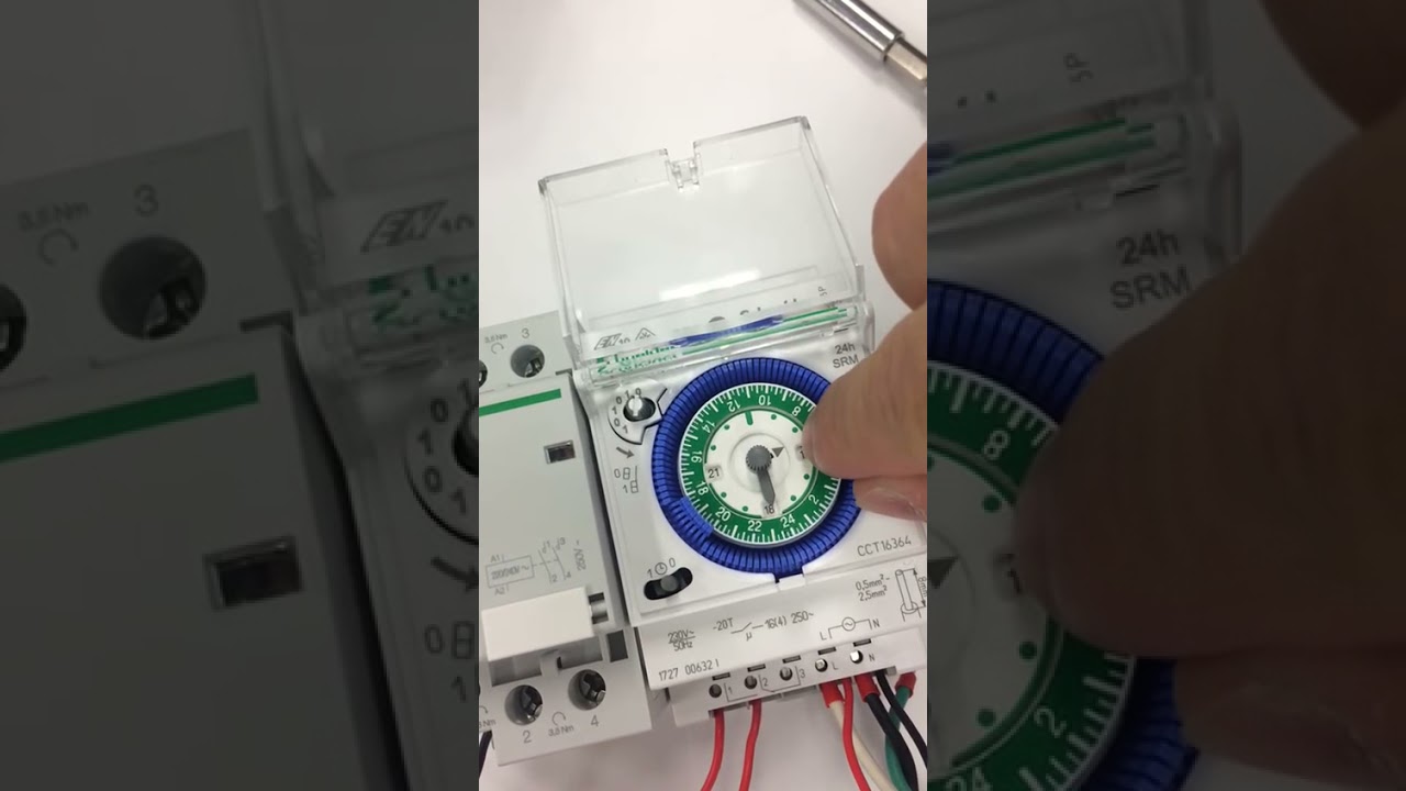 CCT16364 Timer 24H Mechanical Timer 24小時 時間制 Schneider 施耐德 (Part 3 of 3)