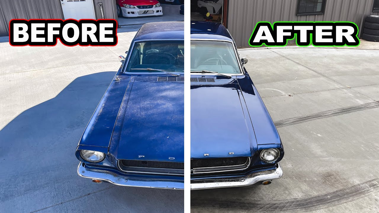 1965 Mustang Paint Correction & Transformation