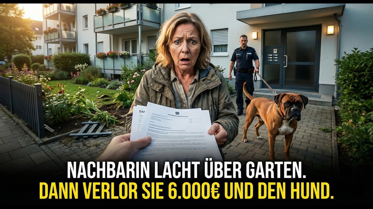 Sie terrorisierte das Haus mit ihrem Hund. Ein einziges Video beendete alles.