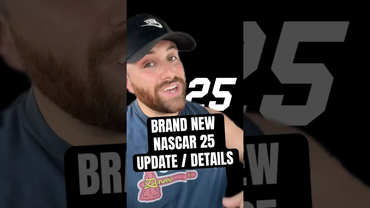 NEW NASCAR 25 UPDATE 🍿 #nascar #nascarcupseries #nascar25 #gaming #iracing