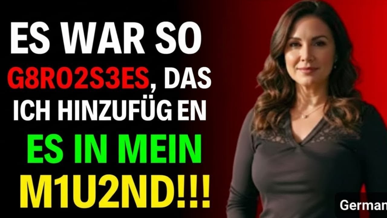 Mein Stiefsohn vergaß, die Tür abzuschließen was dann geschah, überraschte mich#germany #stories 