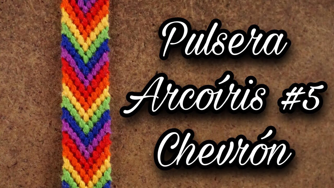 Pulsera arcoíris #5 Chevrón | #PrideEdition #PulserasLGBT 🏳️‍🌈