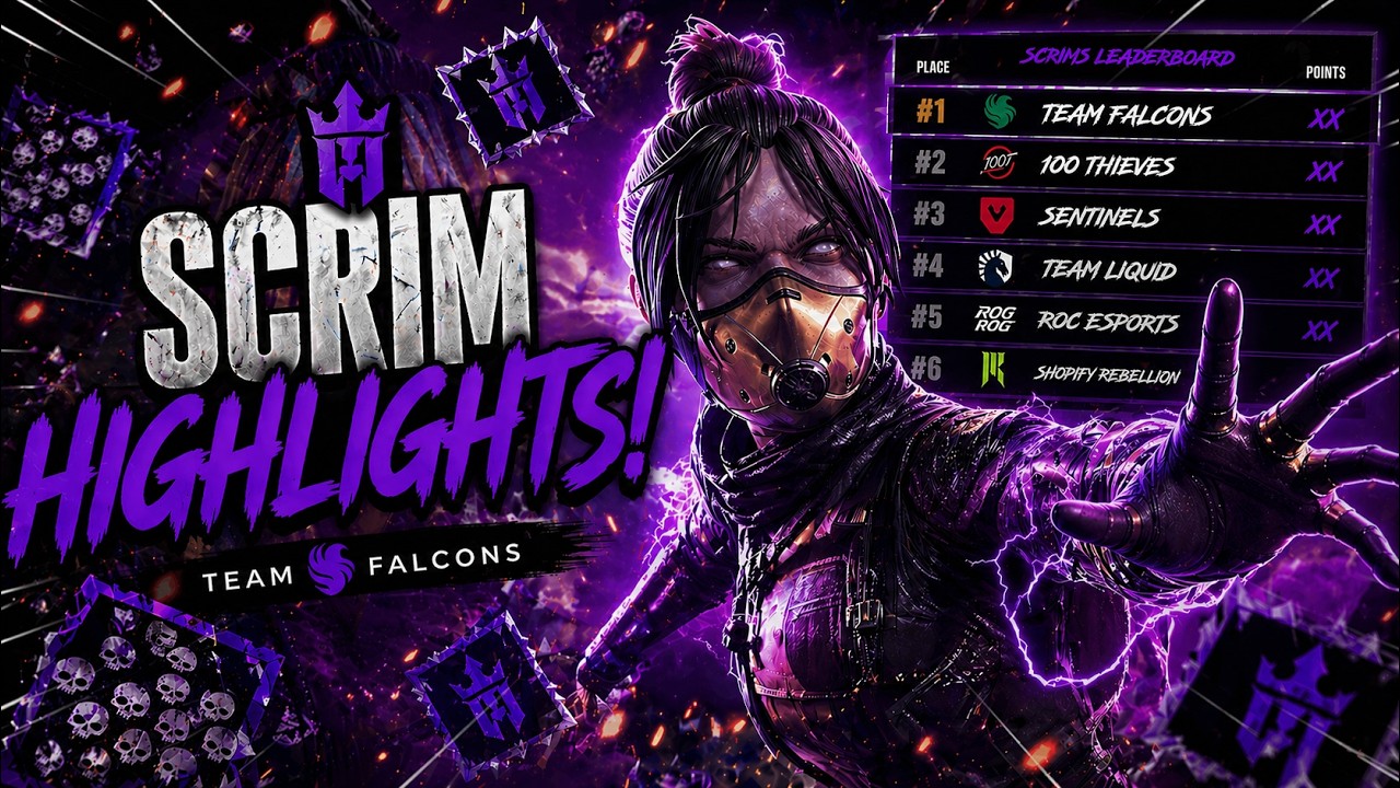 FIRST PLACE ALGS SCRIM HIGHLIGHTS!!! | Falcons Imperialhal